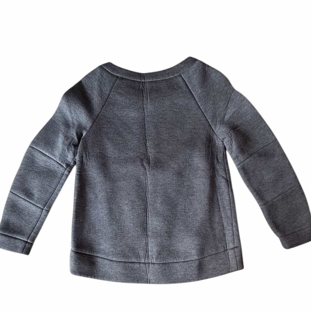 Hoss Intropia Thick Gray Sweatshirt, 34 = US size 2 / XS - Picture 2 of 9